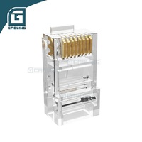 Gcabling Network Cat5e RJ45 conector modular Internet Lan 8P8C conector Cat 5E UTP Ethernet RJ45 conector