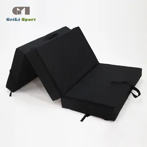 Factory Sale Triple-fold Rock Boulder Crash Pad Climbing Equipment Mat Gymnastic Folding Bouldering Mats For Gym Fitness