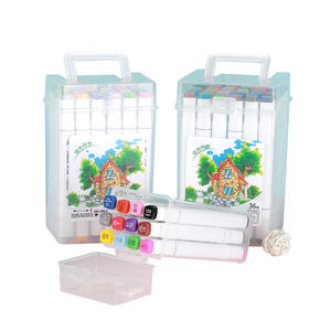 Marqueur permanent à double pointe à l'alcool, non toxique, multicolore, pour dessin, personnalisable - Product Image 3