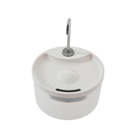 Bebedero Automático para Gatos de Acero Inoxidable, Bebedero Inteligente con USB de 32L para Gatos y Perros