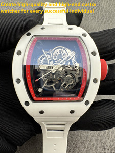 Nouvelle montre modèle récent avec un boîtier en céramique blanche d'une épaisseur de 13,5 mm, montre mécanique pour homme - Product Image 2