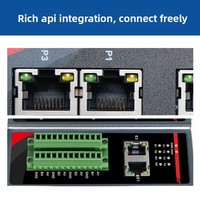 Servidor Serial Montado en Riel Cloudlink, Gateway Inalámbrico Industrial RS232/485 Modbus, Transmisión Transparente, Doble Alimentación