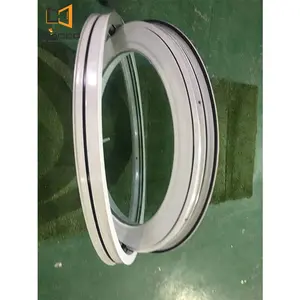 Tegood AS2047 Standard Customized Special Design Durable Aluminum Fixed Circular Round Window