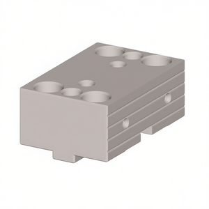 Mandril fijo de nervaduras lisas para mordazas modulares superiores - Product Image 1