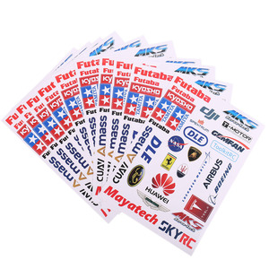 Mayatech <b>Rc</b> Airplane Stickers Colorful Decals For Drones And Model Aircraft Plastic Material Unisex 14 Years Up - Product Image 1