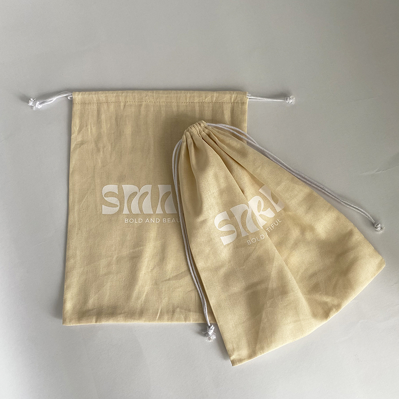 Recyclable Canvas Cotton Dust Bag Custom