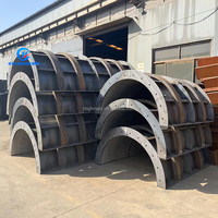 Coffrage en acier de moule de tuyau de drainage en béton circulaire ronde de construction de bâtiments réutilisables personnalisés en gros