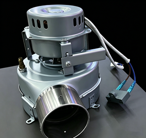 Ventilateur à moteur sans balais monophasé EC 50Hz à faible <span class=keywords><strong>bruit</strong></span> 220V AC pour sèche-linge et <span class=keywords><strong>chauffe</strong></span>-<span class=keywords><strong>eau</strong></span> au gaz - Product Image 4