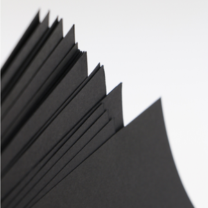 Customized Black Cardboard Anti-Curl Smooth Surface for Luxury Packaging <b>Box</b> Tag - Product Image 4