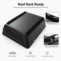 Tapa de Caja de Camioneta de Aleación de Aluminio de Alta Resistencia, Ajuste Personalizado para Toyota Tacoma, Modificación Todoterreno, Suministro para Proyectos OEM y ODM