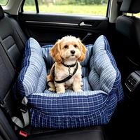 Siège de sécurité pour voiture pour petits chiens et chats, canapé d'extérieur, lit pour chien chaud et confortable, tapis compact pour véhicule