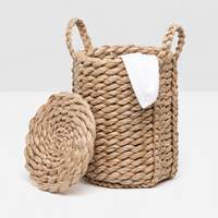 Nouvelle Arrivée Paniers Tressés Vintage en Osier et Jonc de Mer du Vietnam, Boîtes et Bacs de Rangement, Porte-vêtements au Design Spécial