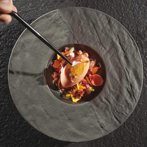 <span class=keywords><strong>Piatti</strong></span> in Ceramica Stile Pietra Two Eight, Resistenti, Grigio Opaco, per Ristoranti di Lusso e Catering - Product Image 1