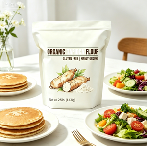 Almidón de Tapioca Orgánico 100% Puro, Sin Gluten, Sin OMG, Harina de Yuca de Grado Alimenticio, Venta al Por Mayor - Product Image 3