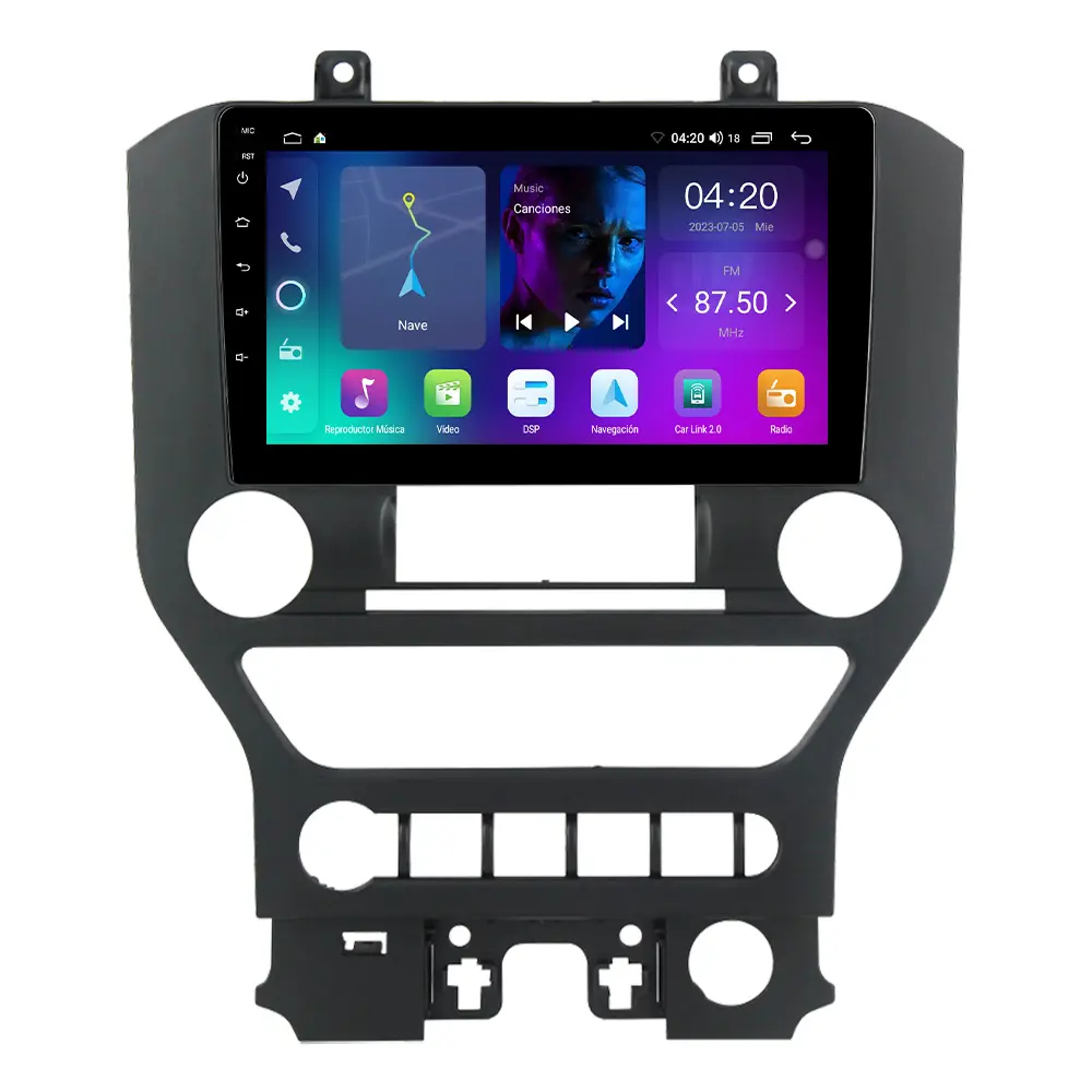 Navifly Nf Auto Android Stereo Muziek Android Speler Voor Ford Mustang 2014-2021 Multimediasysteem Video Elektronische Stereo