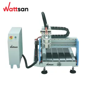 Venta al por mayor mejor máquina de cnc para pequeñas empresas-Wattsan-mini enrutador cnc de grabado de metal, máquina pequeña para el hogar y negocios, 0404