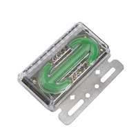 Lumière externe LED pour voiture 12V 24V LED Auto Car Bus Truck Lorry Side Marker Indicator Led Trailer Light Warning Rear Side Lamp