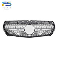 W117 Diamond Black Grille pour CLA 2014-2019 PRE-FACELIFT COULEUR NOIR CHROME