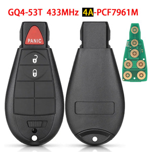 กุญแจรีโมทรถยนต์ GQ4-53T 433MHz ชิป PCF7961M 4A สำหรับรถจี๊ป เชอโรกี สปอร์ต KL ปี 2014 2015 2016 2017 2018 2019 - Product Image 1
