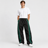 Pantalon de jogging léger en nylon personnalisé pour homme, taille élastique, coupe ample, décontracté, style streetwear, vente en gros