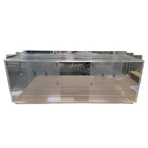 Caja de Observación de Acrílico Transparente para Uso Industrial, Tanque de Agua Rectangular de Vidrio Orgánico Grande, Personalizable - Product Image 5