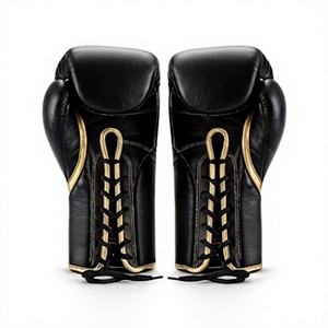 Guantes de Boxeo Personalizados de 16 oz, Guantes de Entrenamiento de Cuero de Grano Completo para Boxeo y Kickboxing - Product Image 2