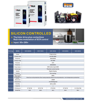 Stabilisateur de tension monophasé AC SVC à thyristors SCR 220V 10KVA 15KVA 20KVA 30KVA Statique Sans Contact Haute Précision