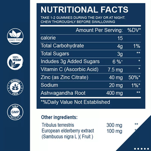 OEM ODM Private Label enorme circonferenza coltiva Gummies Ashwagandha Mens integrano enormi gommie di circonferenza per migliorare l'umore e l'energia - Product Image 2