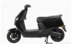 Monopattino Elettrico Jiuyang Heavy Duty 60V >2000W con Motore ad Alta Potenza, Carrozzeria Nera Opaca, Maniglione Posteriore e Sedile Comfort per Consegne Urbane - Product Image 4