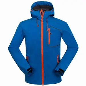 Men Outdoor Waterproof Breathable Softshell Jacket