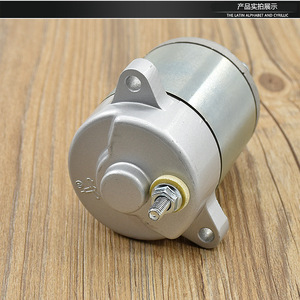 มอเตอร์สตาร์ทมอเตอร์ไซค์ 12V 1.24Nm แปรงถ่าน สำหรับอะไหล่มอเตอร์ไซค์ KYMCO - Product Image 1
