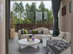 Struttura prefabbricata in acciaio leggero piccolo edificio per la casa un <span class=keywords><strong>kit</strong></span> di case con telaio <span class=keywords><strong>set</strong></span> hotel Triangle House - Product Image 5