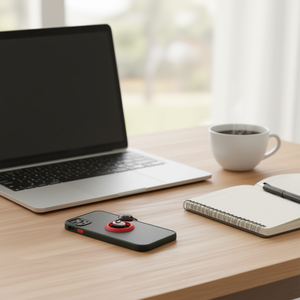 Coque de téléphone DAM TPU mate anti-chute avec support anneau pour iPhone 14 - Product Image 3