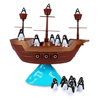 Stimolare il pensiero allenamento del cervello pinguino pirata nave equilibrio gioco bambini per 3 +