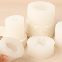 Moule en silicone pour décoration de gâteau 3D DIY, forme personnalisée, chocolat, fondant, sugarcraft, fleurs de rose