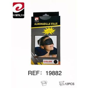 Cuscino da Viaggio a Forma di U in Memory Foam con Maschera per Occhi per Viaggi - Product Image 2