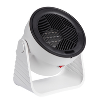 Chauffage d'appoint électrique intelligent à chauffage rapide 1600W, contrôle par application, 5 réglages de température, minuterie, affichage LED, angle réglable, pour la maison