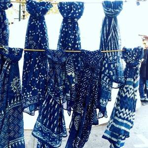 Traditional Hand Block Print Cotton <b>Sarong</b> Handmade Lightweight Summer Wrap Soft Cotton Fabric Ideal For <b>Beach</b> Resort - Product Image 2