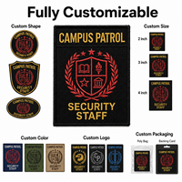 Écussons brodés personnalisés sur mesure, badges logo, patchs décoratifs brodés pour vestes, chapeaux, sacs à dos et uniformes