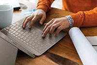 Étui Clavier Tactile et Trackpad Combo OEM ODM pour Tablette 10ème Génération avec Clavier Rétroéclairé Amovible – Remis à Neuf