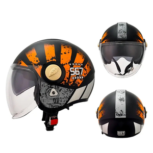 Nhà Máy Giá OEM Unisex Phổ Cưỡi ABS An Toàn Xe Máy Mũ Bảo Hiểm Dot Chứng Nhận Xe Máy Mũ Bảo Hiểm - Product Image 2