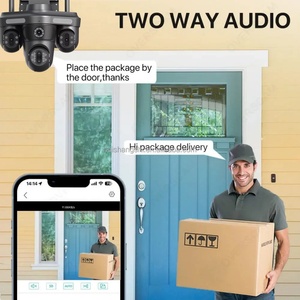 Ultra HD 20MP 10K 10X Optical Zoom Wifi Surveillance 4Views 4Lens Home <b>Wireless</b> Outdoor CCTV 360 PTZ <b>Security</b> IP Network <b>Camera</b> - Product Image 3