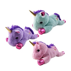 <span class=keywords><strong>Peluche</strong></span> Unicorno Morbido e Carino con <span class=keywords><strong>Occhi</strong></span> <span class=keywords><strong>Grandi</strong></span> e Glitter di Shanghai ORILAND - Product Image 1