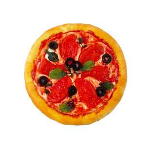 Modelo de Comida de Simulación Hecho a Mano de 7.4 Pulgadas: Pizza Circular de Plástico, Pan, Fresa, Fruta, Plátano, Queso Mixto, Panqueque - Product Image 6