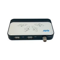 SYTA-receptor satélite Digital Full HD 1080P FTA, decodificador de señal satelital Mini dvb DVB-S2, h.265, h.264, 4k, dd, venta al por mayor de fábrica
