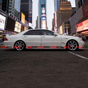 Nuovo Kit Carrozzeria in Fibra di Vetro FRP Stile Lorinser, <span class=keywords><strong>Paraurti</strong></span> Anteriore/Posteriore, Minigonne Laterali, Parafanghi, Spoiler Posteriore, Montaggio <span class=keywords><strong>a</strong></span> Bullone per <span class=keywords><strong>Mercedes</strong></span> <span class=keywords><strong>Classe</strong></span> S - Product Image 5