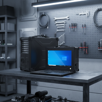 Estación de Trabajo Portátil Industrial Resistente de 14, 15.6 y 17.3 Pulgadas, Intel I5 I7 I9, 32GB DDR5, 512GB SSD, Windows, PCI, PC Portátil Resistente