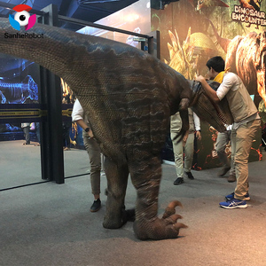 Costume de marche de performance de costume de <span class=keywords><strong>dinosaure</strong></span> d'Halloween pour les affichages d'aéroport et de maternelle - Product Image 1