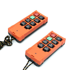 Cheap Long <b>Control</b> Distance 6 Single Speed Buttons Wire Rope Electric Hoist Industrial <b>Wireless</b> Remote <b>Control</b> - Product Image 2