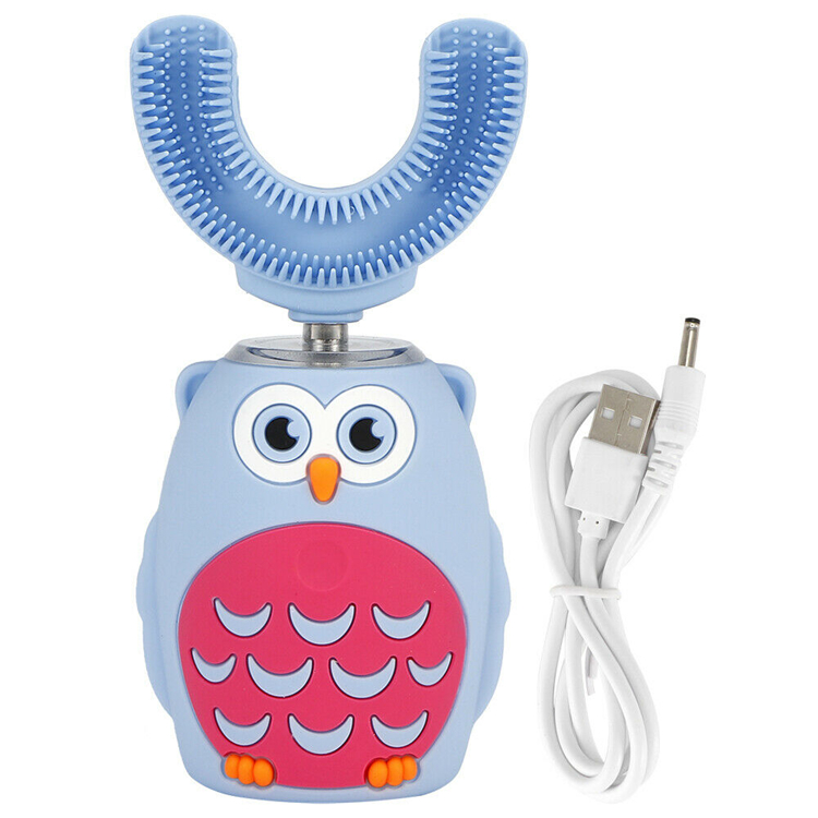 Ультразвуковая Детская электрическая зубная щетка 360 градусов u